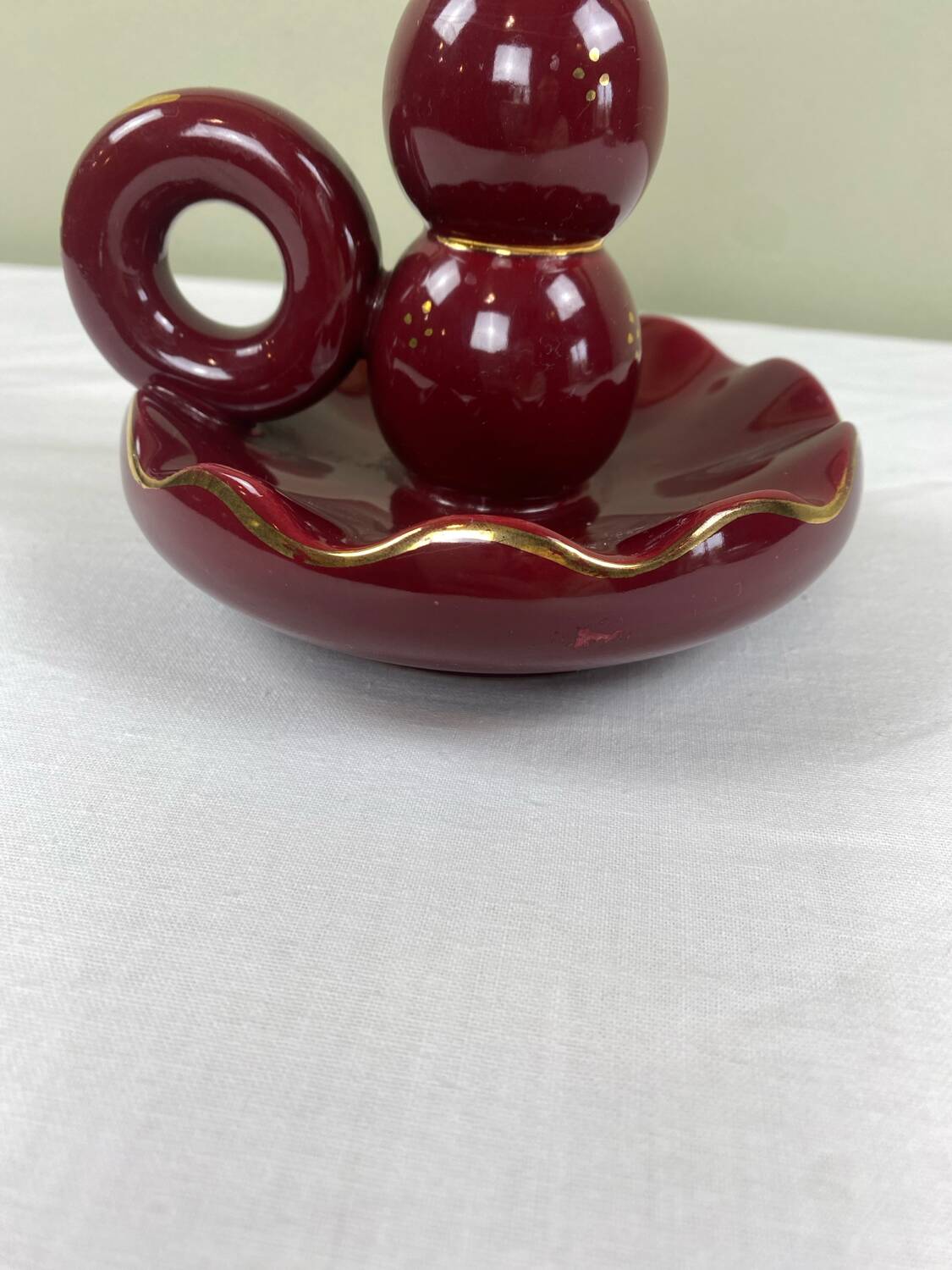 Ceramic candle holder