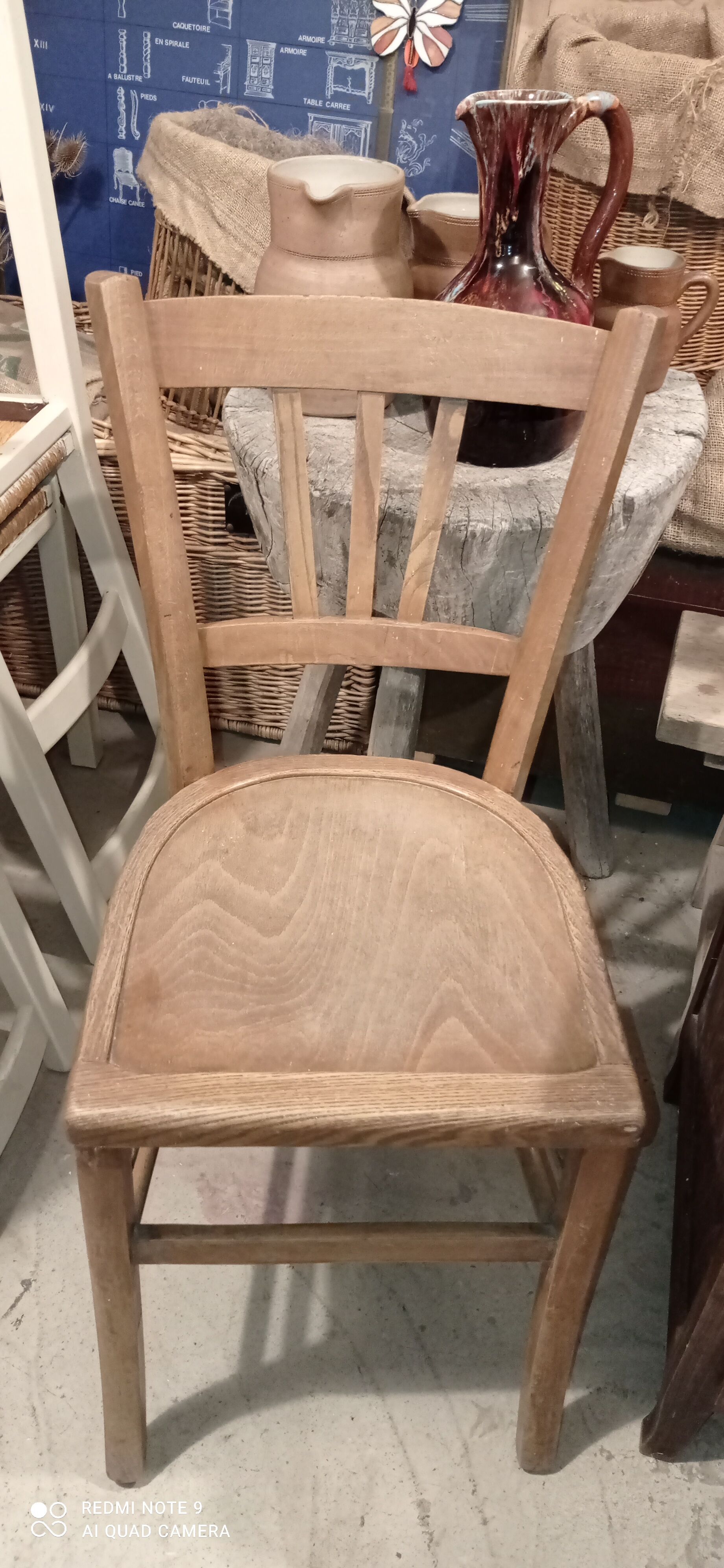 Old bistro chair