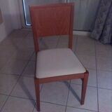 Lot de 4 chaises bois