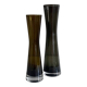 Mid-century glass vases, crystal glass, 60's vase, vintage interior