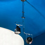 Chandelier with three lights by Luci Italia, 1970s
