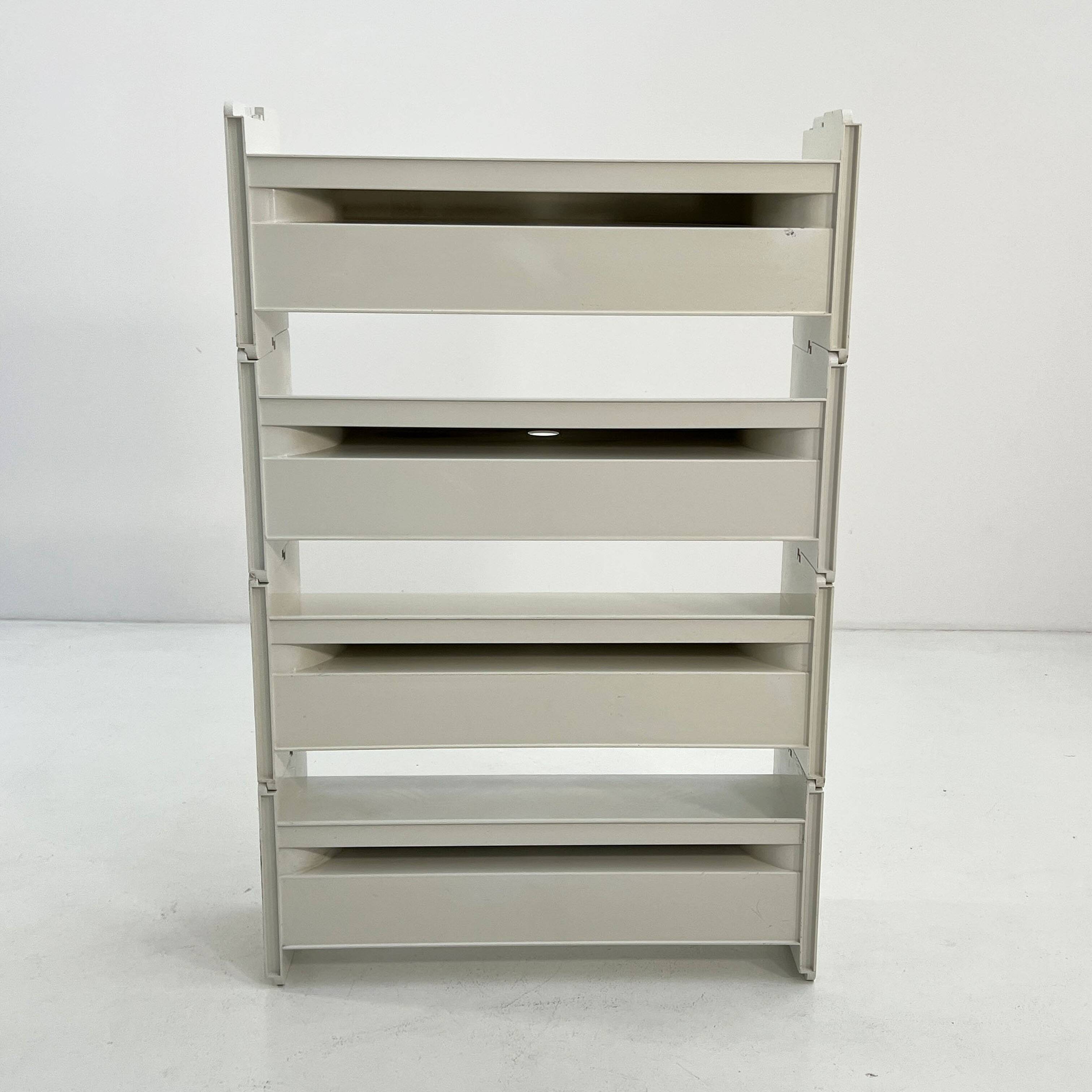 Modular white Jeep shelf by De Pas, D'Urbino & Lomazzi for BBB 1970