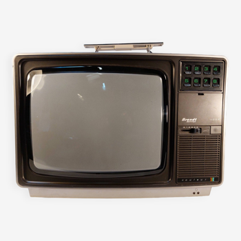 Vintage brandt electronic color television 14814p - 1980s