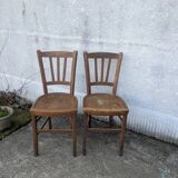 Pair of bistro chairs