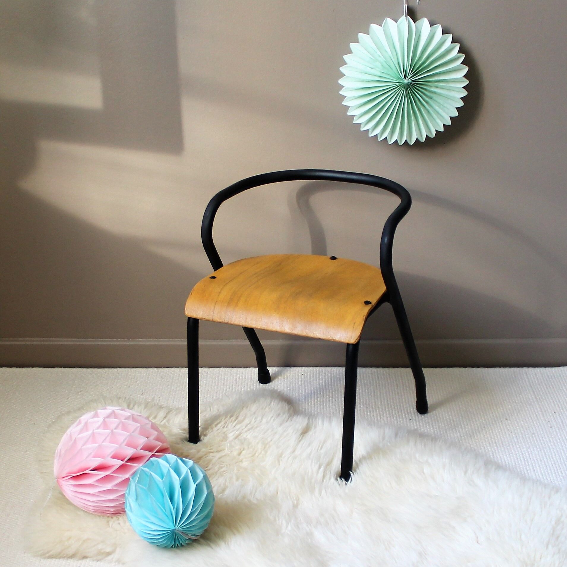 Jacques Hitier children's chair from the 1950