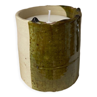 Candle in Tamegroute bi color, amber