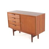Buffet, enfilade vintage en teck « Dresde »
