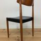 Chaise 343 par Knud Faersch pour Slagelse Mobelvaerk, scandinave, danoise