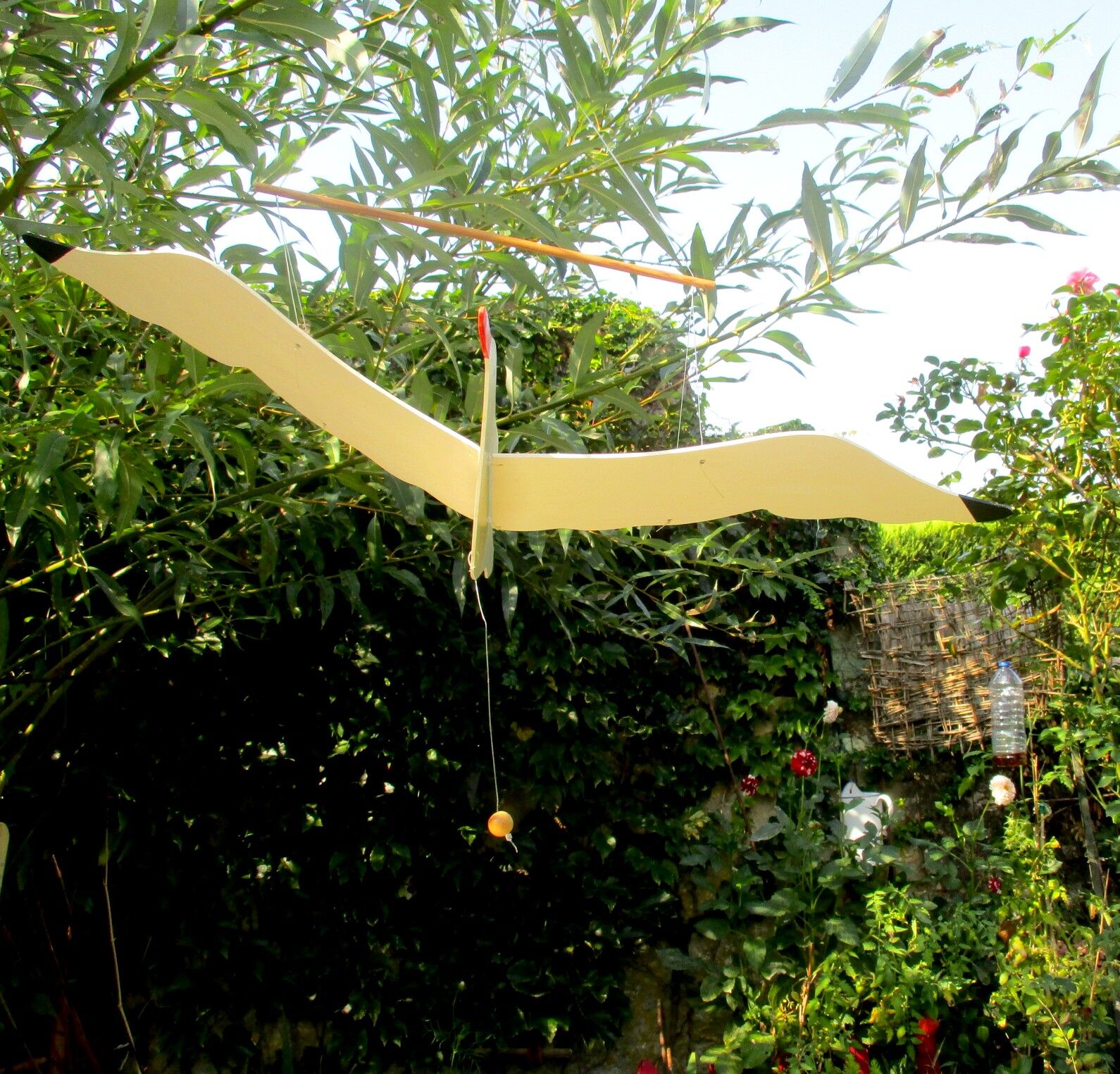 mobile wooden seagull 96 cm