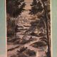 Old tapestry hanging velvet Asia Japan 19th 20th century