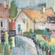 Painting, gouache and pastel chalk, Jacques Daufin, 1960s