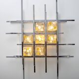 Albano Poli Mid-Century Modern Italian Single Sculture Sconce by Poliarte