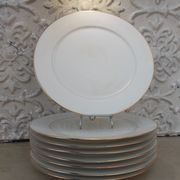 8 presentation plates or serving dishes Limoges porcelain