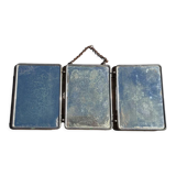 Vintage triptych barber mirror