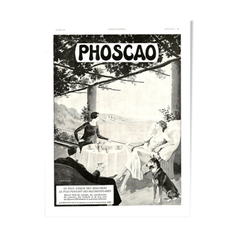 Vintage poster 30s Café Phoscao