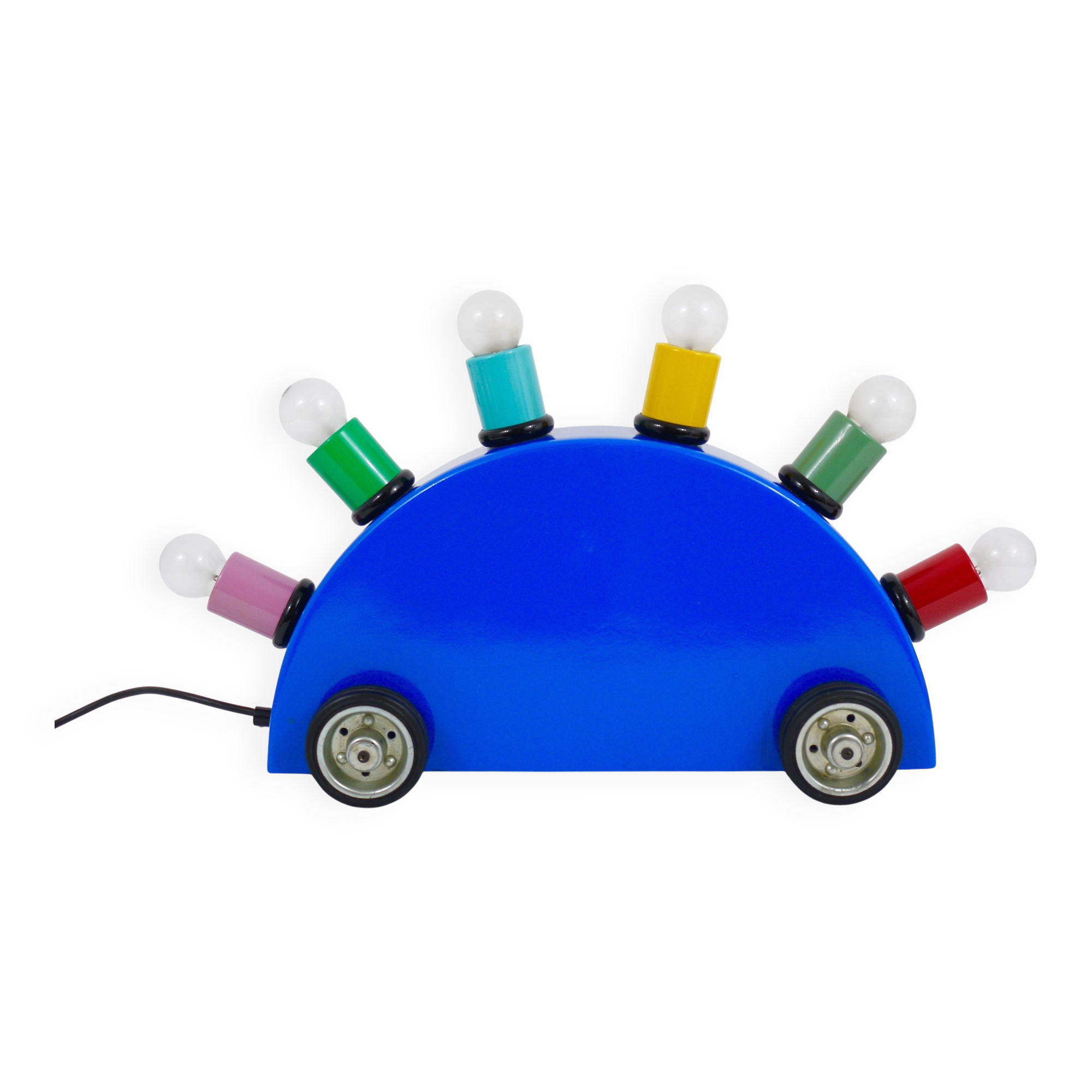 Martine Bedin 1st Edition Super Lamp, Memphis Milano, Postmodern, Italy, 1980s