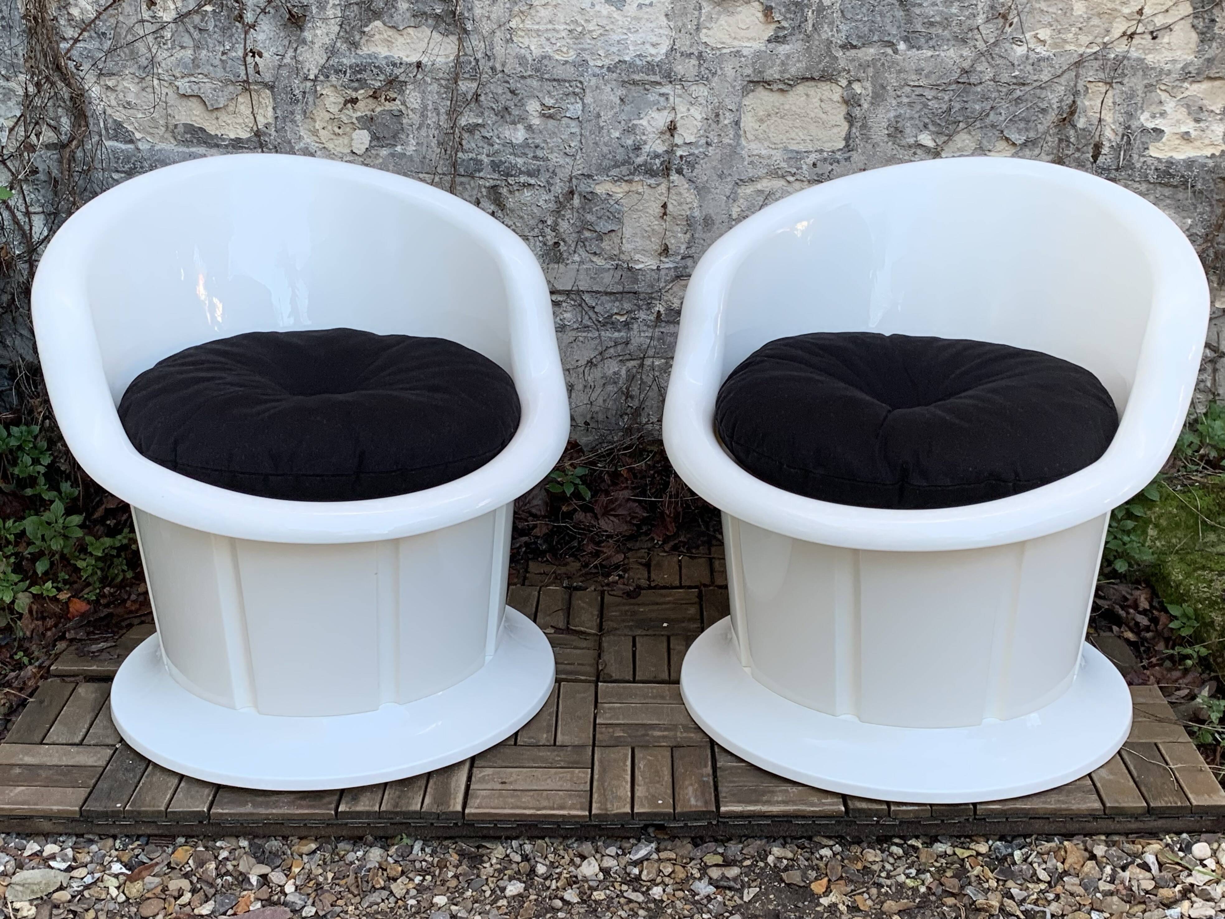 Pair of Popptorp armchairs designed by K. & M. Hagberg for Ikea 1990