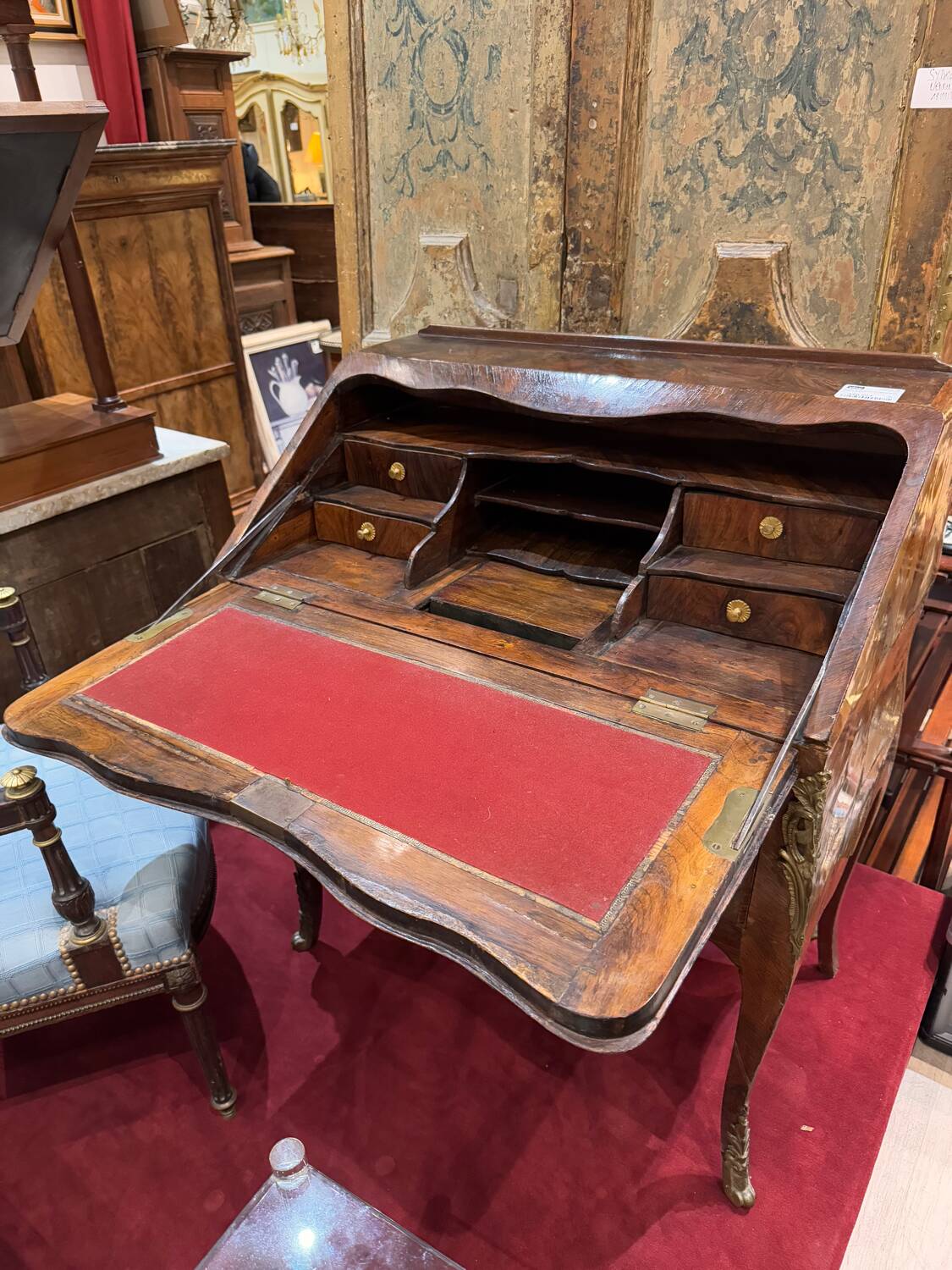 Bureau de pente