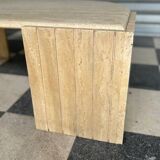 Vintage travertine coffee table