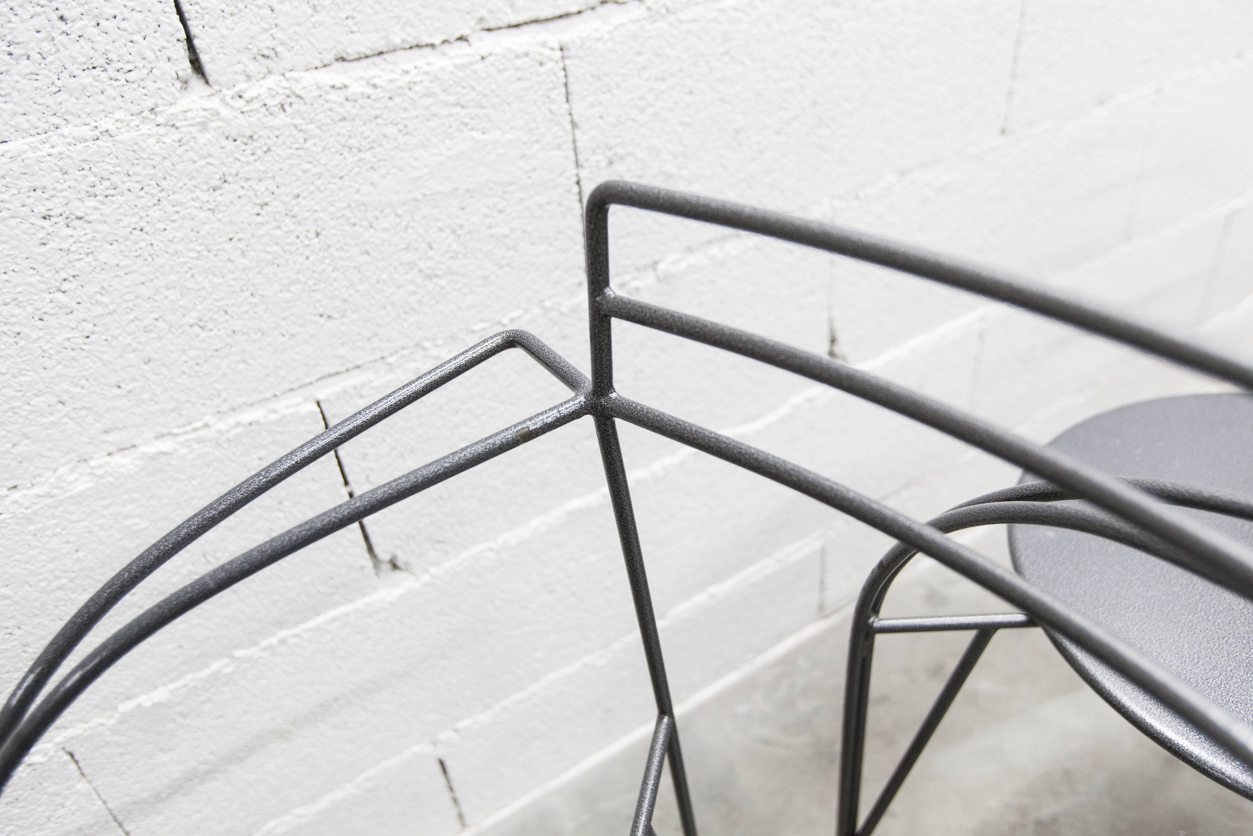 Set of 6 "Silver Moon" armchairs by Pascal Mourgue 1985