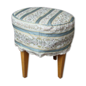 tabouret tissus ancien