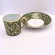 Set of 6 multicoloured moka cups in Limoges fine porcelain.
