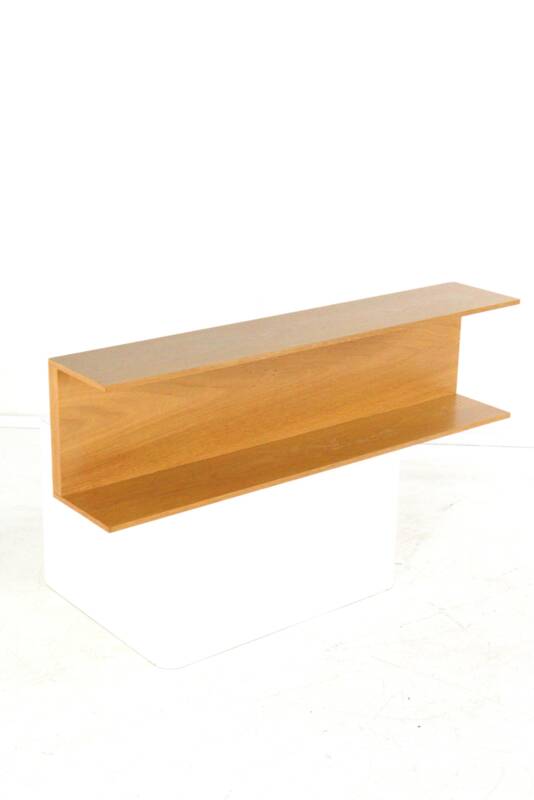 Walter Wirz for Wilhelm Renz wall shelf oak