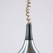 Grande suspension Allemande en métal chromé, modèle Tulip par Erco 1960.