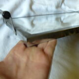 Bakélite handle mirror service tray