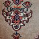 Tapis Vintage Indo-Tabriz Indien, Années 1960, Élégance Artisanale