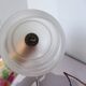 art deco table lamp with white opaline glass 231137