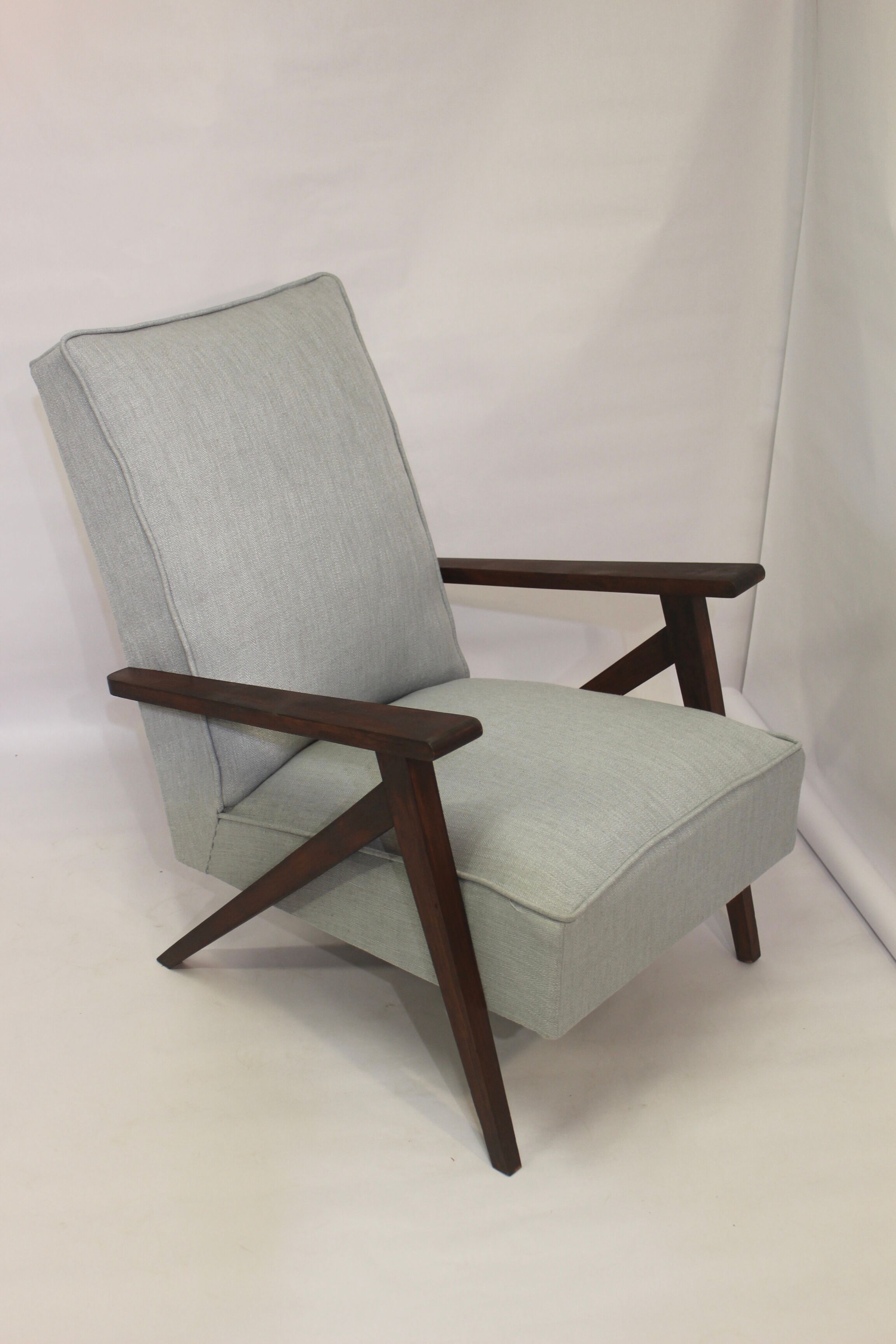 Scandinavian armchair in beech 60s