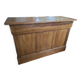oak bistro counter