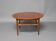 Table basse en teck avec étagère de cordon estampillée « Møbelintarsia », années 1950