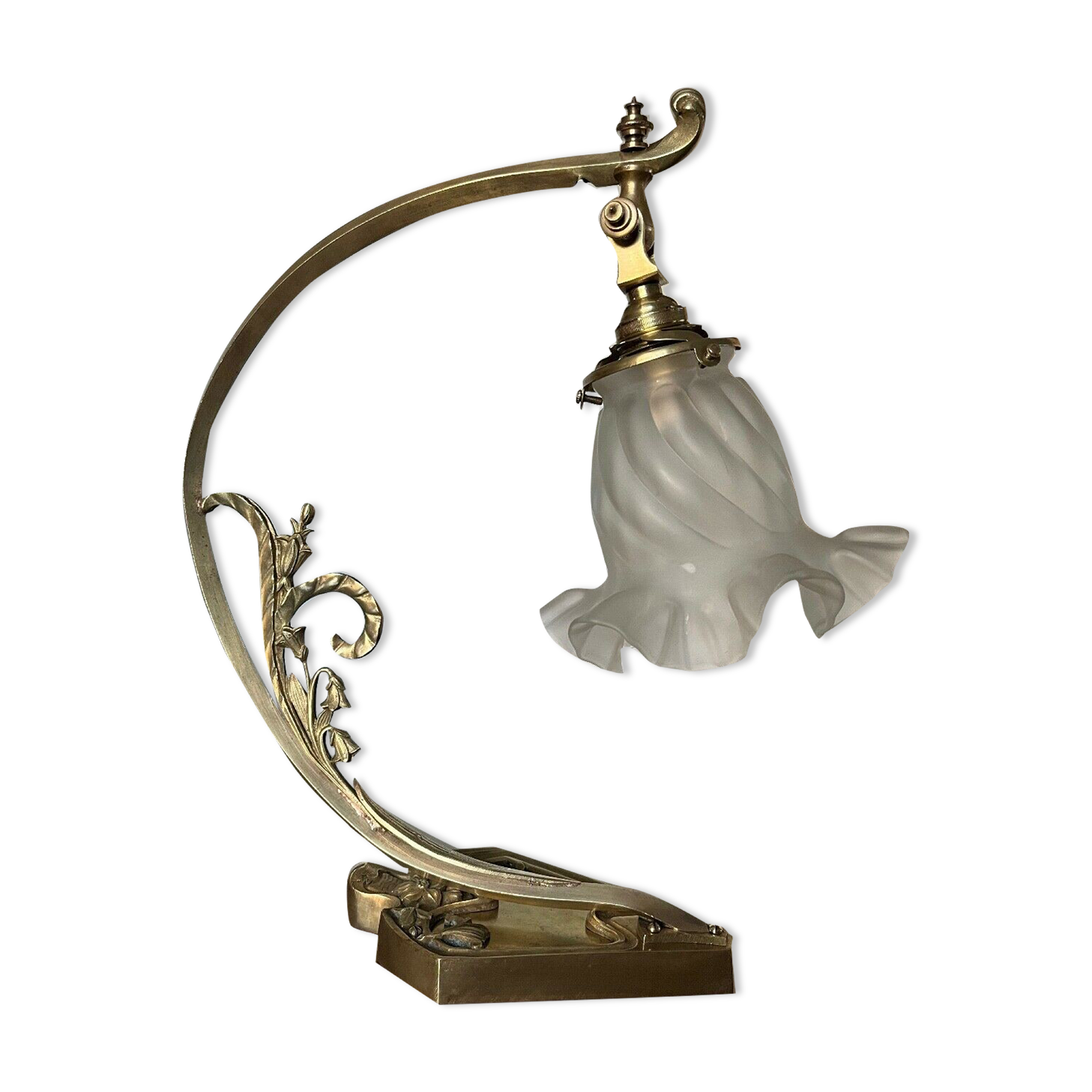 Art Nouveau bronze lamp 20 years