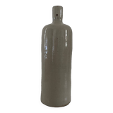 Bouteille en grès beige