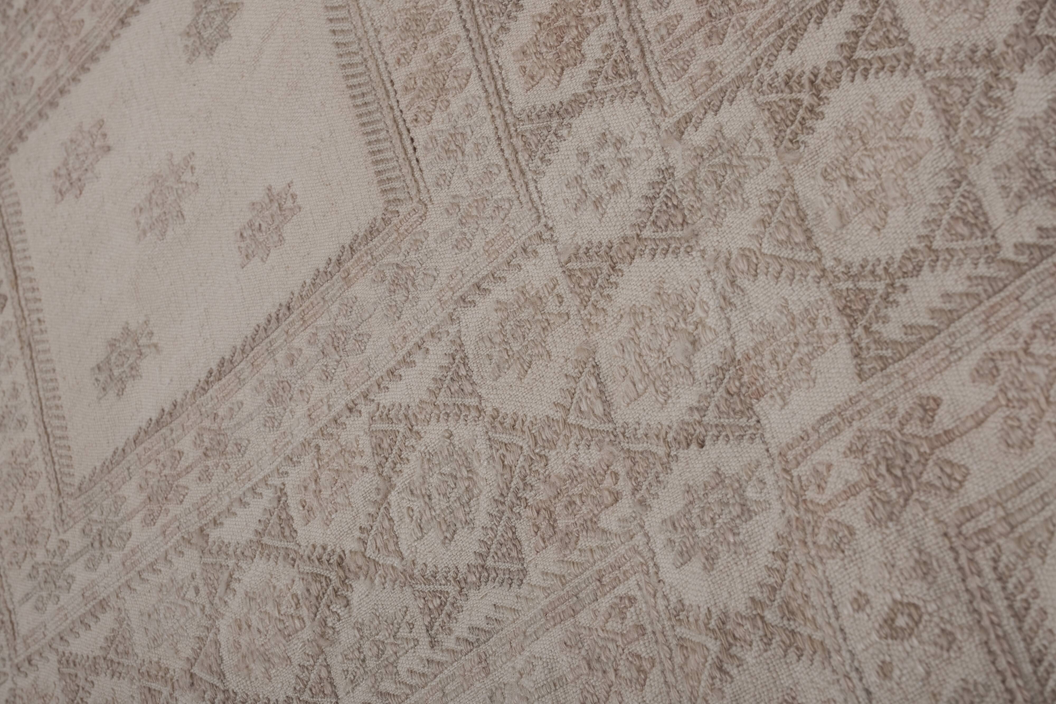 Vintage Turkish Oushak Handwoven Rug 150x214 cm