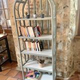 Rattan shelf, 5 shelves