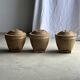 Traditional woven Indonesian basket light H40 D37