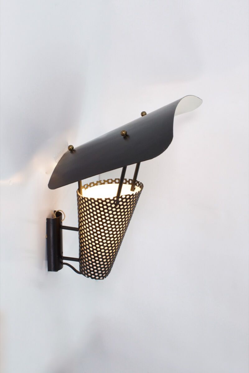 Wall Lamp Kite by Jacques Biny 1955