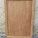 Vintage oil painting of flowers, two roses,  signed Trosset, 1942