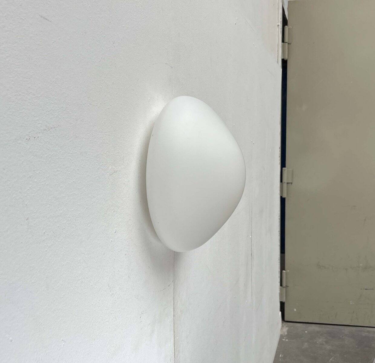 Mid-Century Modern Minimalist Ceiling or Wall Lamp by Wilhelm Wagenfeld for Lindner, Germany, 1950s