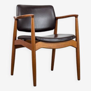 Danish Teak Armchair by Erik Buch for Ørum Møbelfabrik, 1960s