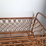 Rattan crib/child