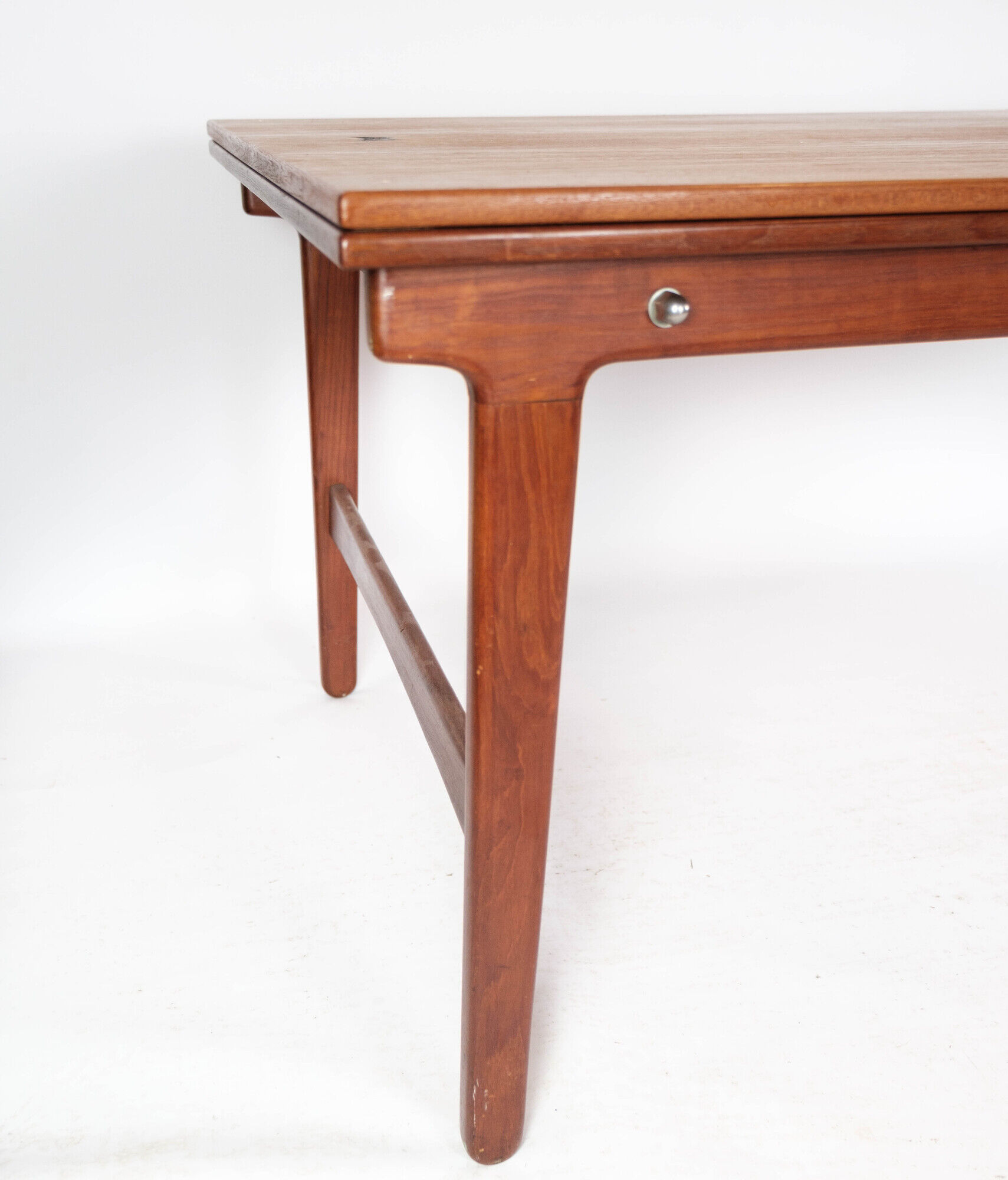Table à manger en teck avec rallonges de design danois, années 1960