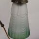 Art Nouveau style brass "rise and fall" table lamps after WAS Benson
