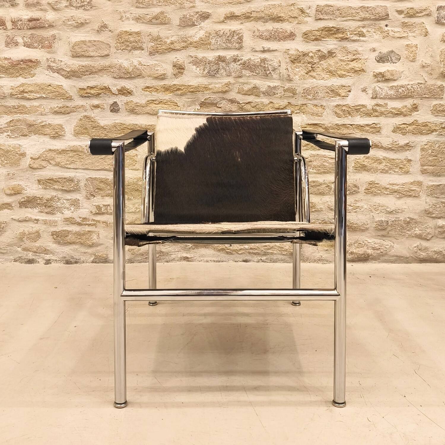 LC1 armchair designed by Perriand / Le Corbusier, Cassina, 1960