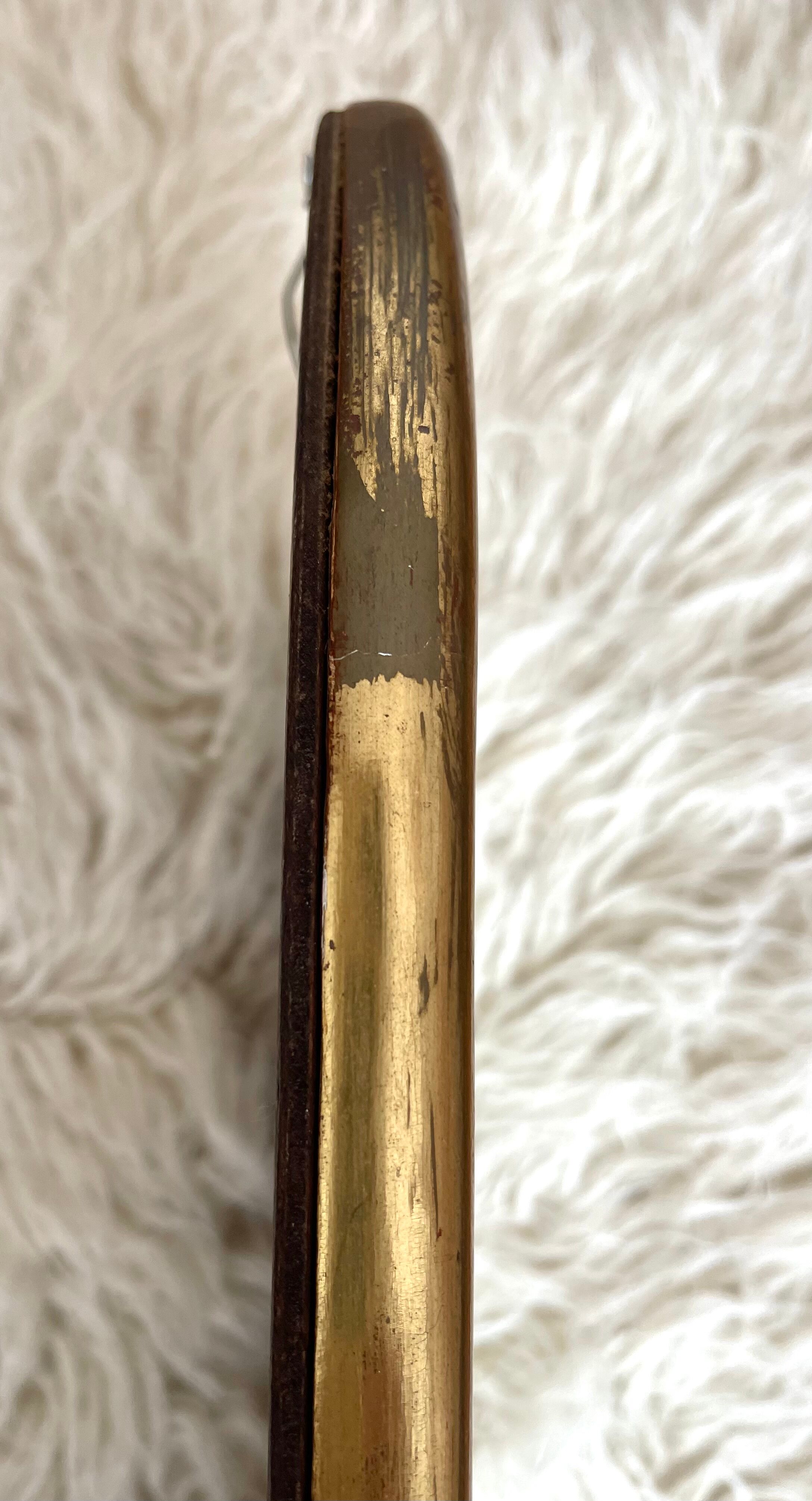 Gilded wooden mirror