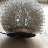 Lampe hérisson couleur argent