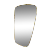 Miroir mural rockabilly doré vintage